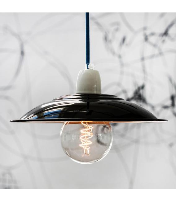 Portalampada decorativo in porcellana E27 bianco – Foto