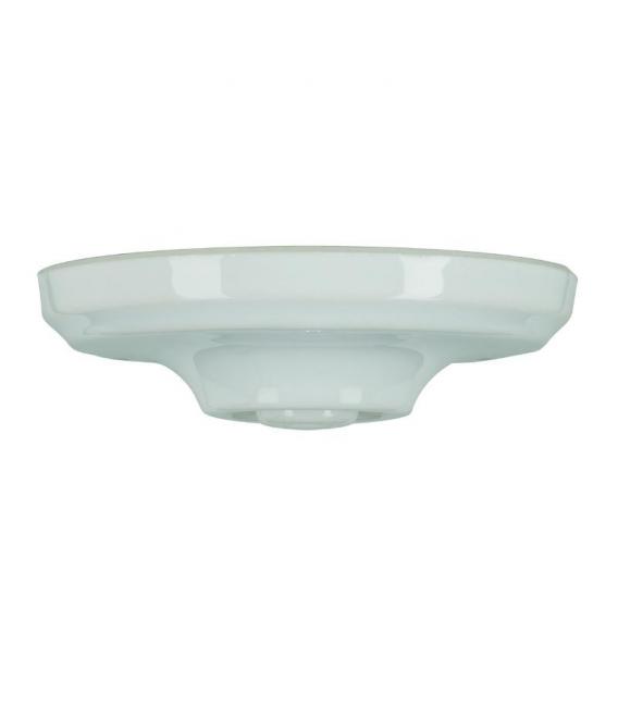 Taza de Techo de Porcelana Blanca - Elegant Rosettes & Cups – foto