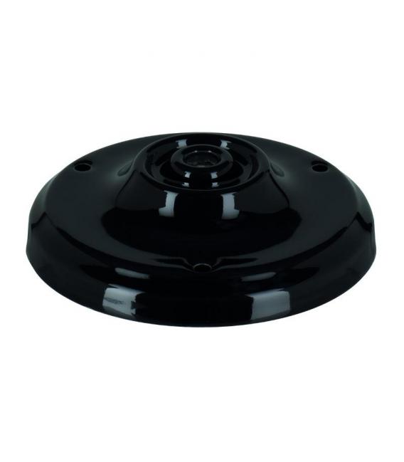 Porcelain Black Ceiling Cup - Elegant Rosettes & Cups – photo
