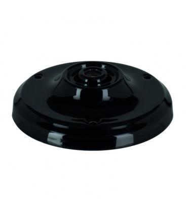 Plafonnier en porcelaine noire - Rosettes et coupes élégantes 11741-25991