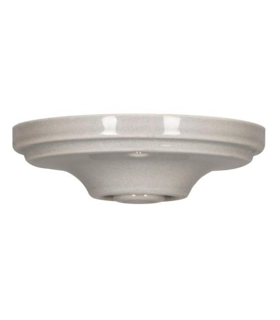 Taza de Techo de Porcelana Gris - Elegant Rosettes & Cups – foto