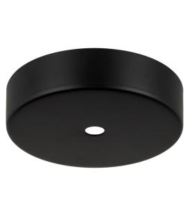 Rosette pour plafond en métal noir + cordon de serrage noir