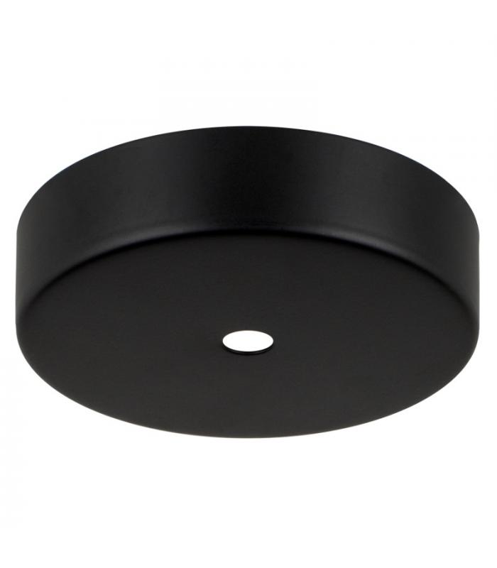 Ceiling Cup Metal Black Cord Grip, Bailey