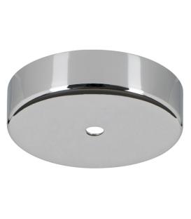 Ceiling Cup metal chrome + transparent cord grip