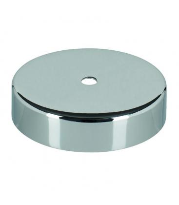 Metal Chrome Ceiling Cup with Transparent Cord Grip - Ceiling Rosettes & Cups 11745-26001