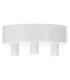 Ceiling Cup metal white multi cord 3 11755-26018