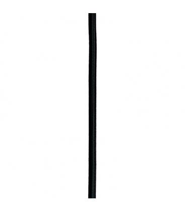 Elevate il vostro spazio con l'elegante cavo tessile 3 m nero 11760-26035