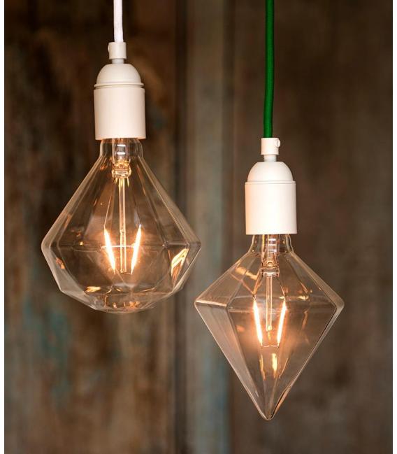 Cavo tessile decorativo verde scuro 3 m di lunghezza per migliorare il vostro spazio – Foto