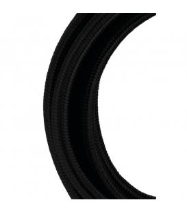 Decorative Textile Cable 2C black 50m