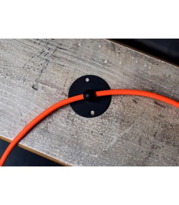 Cable textil naranja vibrante Realce su decoración 11770-26069