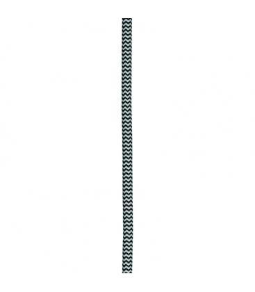 Cavo tessile elegante: Arricchite il vostro spazio con 3 m di cavo bianco e nero 11776-26082