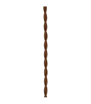 Elevate Your Space with Twisted 2C Brown Textile Cable 11790-26104