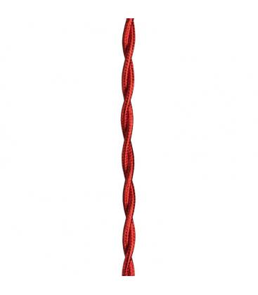 Dodajte svojemu prostoru eleganco s kovinsko rdečim okrasnim trakom Twisted 2C 11794-26111