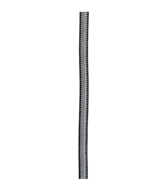 Câble en textile argent métallisé stylisé pour rehausser votre décor – Photo
