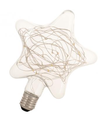 LED Decorative Lamp Star 1.5W Warm White E27 11806-26138