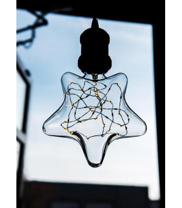 Lámpara LED Decorativa - Estrella 1.5W Blanco Cálido E27 11806-26141