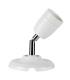 lampholder E27 porcelain, adjustable, white 11813-26164