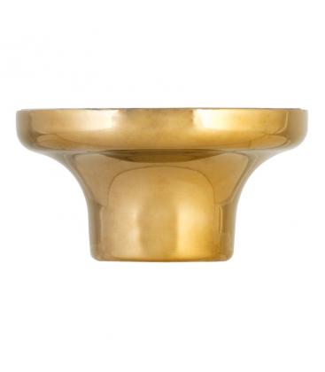 E27 Porcelain Luminaire Lampholder in Gold Light Fixtures 11814-26166