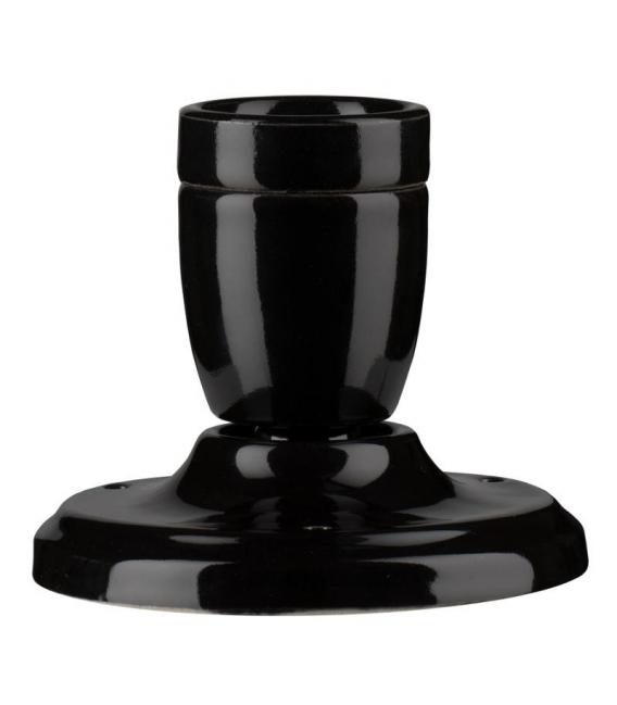 Elevate il vostro spazio con l'apparecchio decorativo nero porcellana – Foto