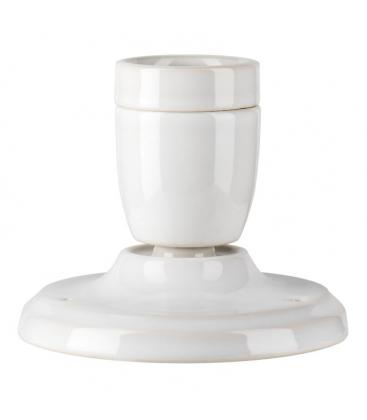 Izboljšajte svoj prostor s porcelanasto belo dekorativno okov E27 11816-26174