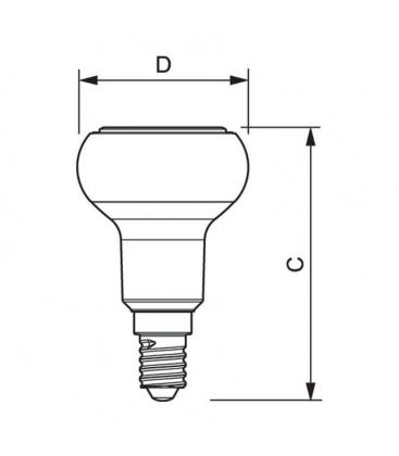 CorePro LEDspot ND2.8-40W R50 E14 827 36D - Lámpara LED Premium 11865-26308