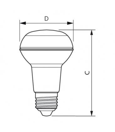 CorePro LEDspot ND 3-40W R63 E27 827 36D - Lampada a LED Premium 11866-26310
