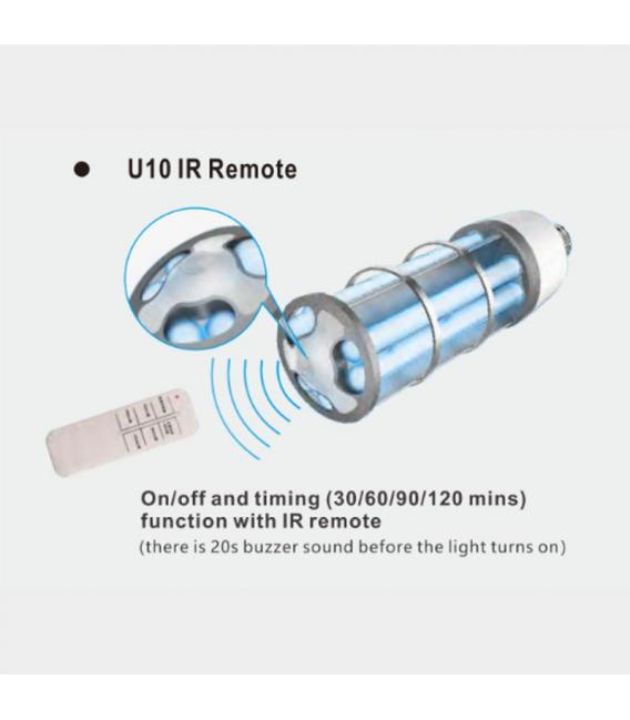 Tragbare UV-C-Desinfektionsleuchte 60W E27 - UVC-Leuchten – foto