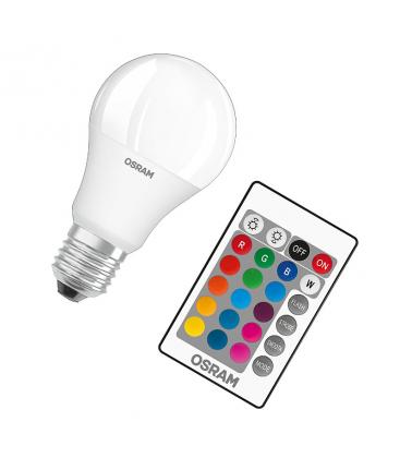 LED Lamp Classic A RGBW 9W E27 Remote Control 11936-26517