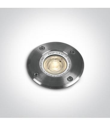 Stainless Steel GU10 IP67 Circular Outdoor Floor Luminaire 12007-26790