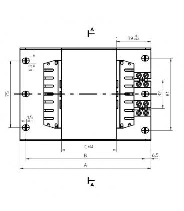 Vorschaltgerät NaHJ 400.006 220V Magnetischer Transformator 12011-26803