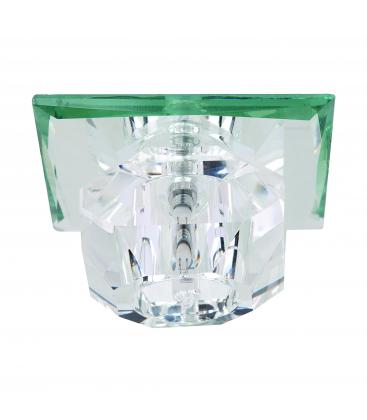 Luminaria empotrable de cristal MIRA D G4 transparente HL800 12V 20W Luz blanca cálida 12055-32039