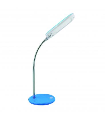 Lampe de bureau LED DORI en bleu ludique Unique 12128-32109