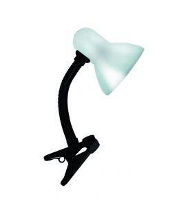 Schreibtischlampe TOLA E27 silber CLIP