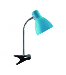 Schreibtischlampe KATI E27 blau CLIP