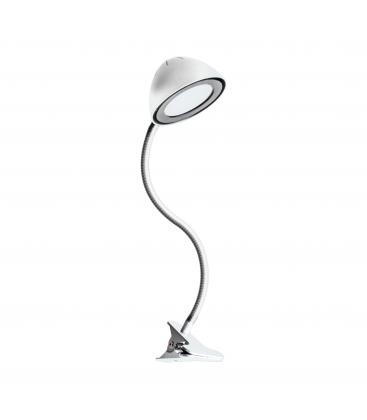 RONI Flex Lampe de bureau LED à pince Blanc 12226-32205