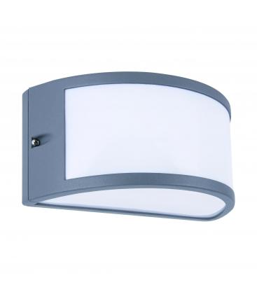 Dustproof GRETA E27 Dark Grey Outdoor Facade Luminaire 12247-32224