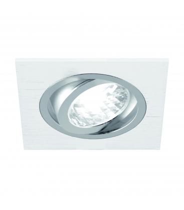 ALUM D GU10 Recessed Ceiling Light Elegant White Chrome Design 12371-32347