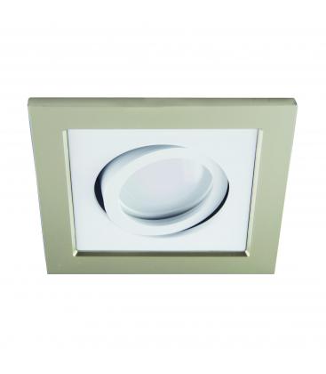 Elegant BORYS D GU10 Luminaria empotrada en el techo Beige Blanco 12374-32350