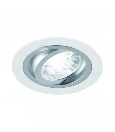 ALUM C GU10 Recessed Ceiling Light Elegant White Chrome Design 12376-32352