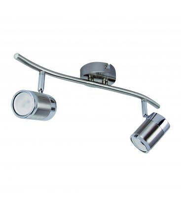 Luminaire OLAF GU10 2I Finition chrome et mat 12410-32384