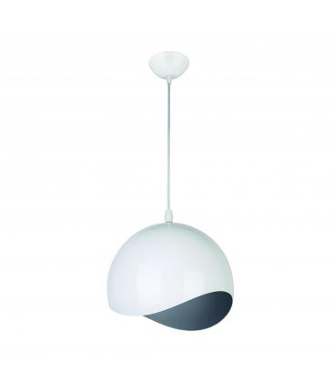 Pendant Luminaire LAMIA White, 60W E27 Base 12420-32394