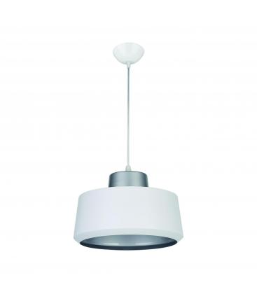 Luminaire plafonnier PAULA Blanc Argent 220V, 60W 12423-32397