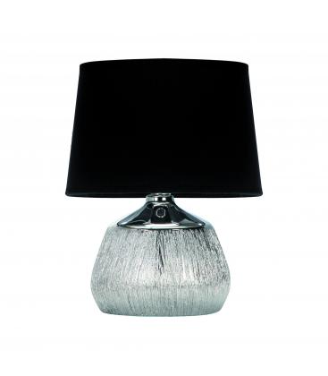 JAGODA E14 Chrome Noir Lampe à poser Illuminez votre bureau 12440-32414