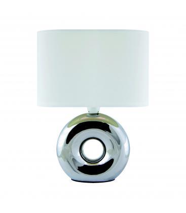 Lampe de table GOLF E14 chromée et blanche Illuminez votre espace 12477-32451