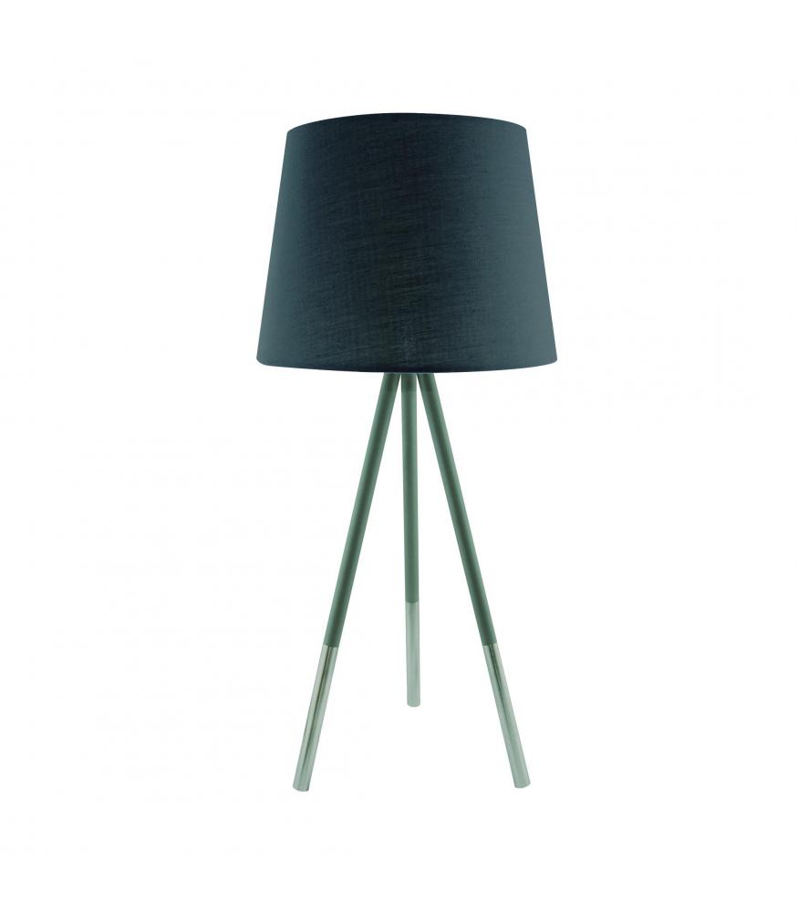 Lampe à poser RADAR 50 E14 Gris Design moderne, éclairage vibrant