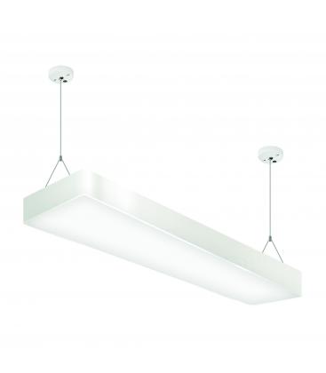 FLARA 24W LED soffitto a sospensione Bianco NW, efficiente dal punto di vista energetico ed elegante 12551-32515