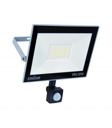 LED spotlight with motion sensor 50W Grey CW 12627-32588