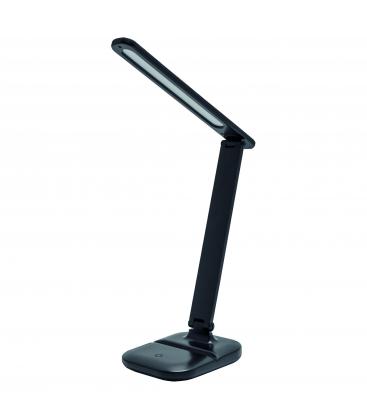 ZET Lámpara de escritorio LED en negro Brillo y color ajustables 12645-32606