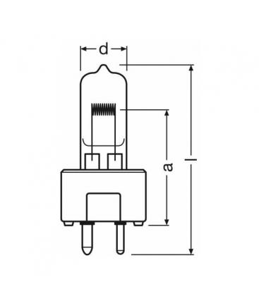64643 FDS 150W 24V GY9.5 Glühbirne - Medizinische und chirurgische Anwendungen 4074-3263