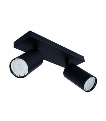 MANAM GU10 2L Black Luminaire Solution d'éclairage unique 12682-32638